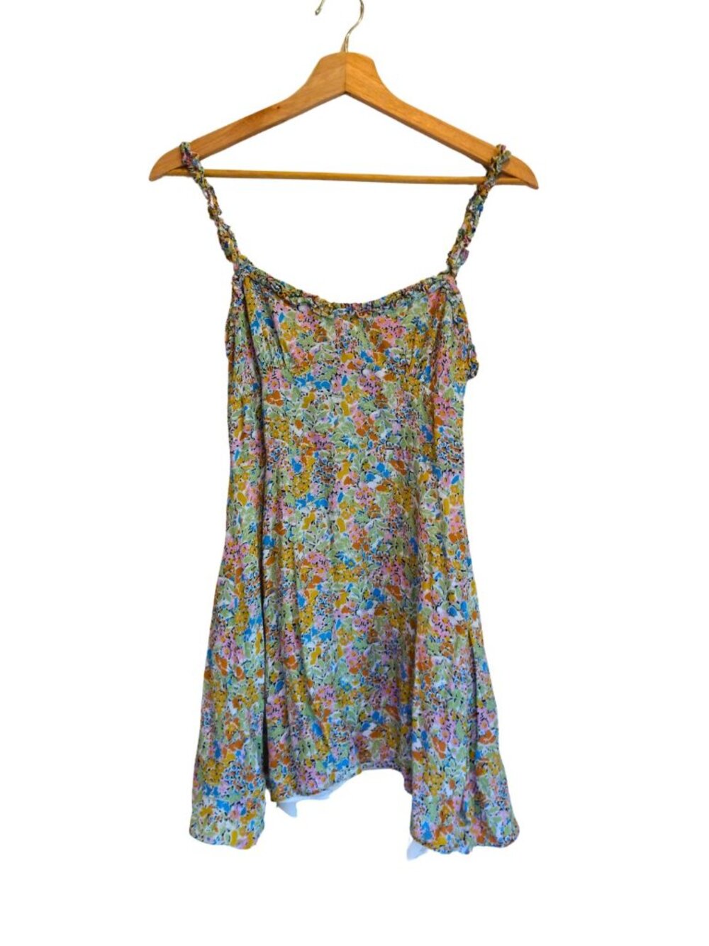 ZARA Floral Print Mini Dress